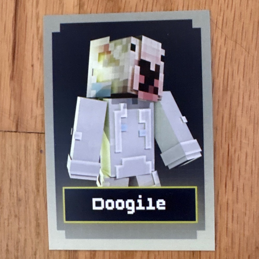 MCSR World Championships Doogile Trading Card Minecraft Speedrunning 2026 LA